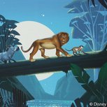 Lion King panel 60 bij 50 cm. In het oerwoud! Lion King panel 60 bij 50 cm. In het oerwoud!
