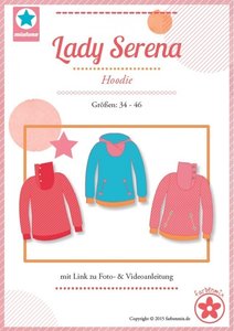 Lady Serena, een patroon van een shirt in de maten 34 t/m 46