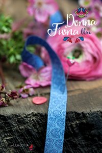 Donna Fiona: sierbandje blauw/lichter blauw