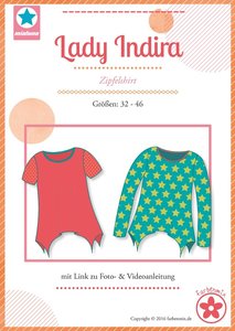 Lady Indira, A-lijn shirt in de maten 32 t/m 46