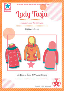 Lady Tasja, sweater en sweatjurk in de maten 32 t/m 46