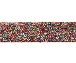 glitterband 25 mm, multicolour