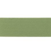 taille-elastiek 4 cm breed: mos of licht army-groen /HALVE METER
