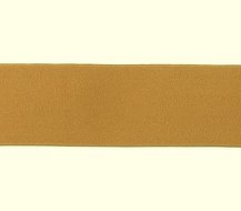taille-elastiek 4 cm breed: licht bruin /HALVE METER