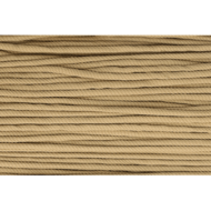 Koord 5 mm gedraaid, beige