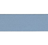 taille-elastiek 4 cm breed: lichtblauw/HALVE METER