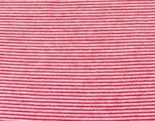 boordstof heel smal streepje, rood-wit