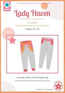 Lady Haven, smalle joggingbroek in de maten 32, 34, 36, 38, 40, 42, 44, 46, 48, 50