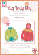 Big Lady Sky , vest of jack in de maten 46, 48, 50, 52, 54, 56, 58