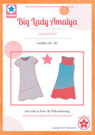 Big Lady Amalya, zomerjurk in de maten 46 t/m 56 