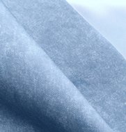 Helsinki: waterdichte stof met jeanslook:lichtblauw jeans mêlee