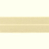 zand: omvouwelastiek 2 cm breed met ribbeltje