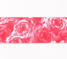 taille-elastiek 4 cm breed: rozen roze / HALVE METER