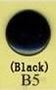 snaps zwart mat /B5M20