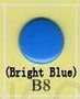 snaps turquoise/blauw glanzend/ B8