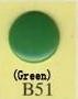 snaps groen mat: B51M20