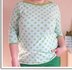 Big Lady Mariella/ patroon van een shirt met boothals in de maten 44, 46, 48, 50, 52, 54, 56 _