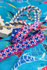 Finny sierband fuchsia uit de On The Open Sea-serie van LilaLotta  _