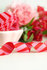 streepjesband rood/roze_