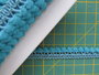 minibolletjesband hemelsblauw/bijna turquoise_