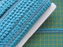 minibolletjesband hemelsblauw/bijna turquoise_