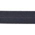 donker grijs: omvouwelastiek 2 cm breed met ribbeltje_