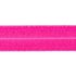 fuchsia: omvouwelastiek 2 cm breed met ribbeltje_